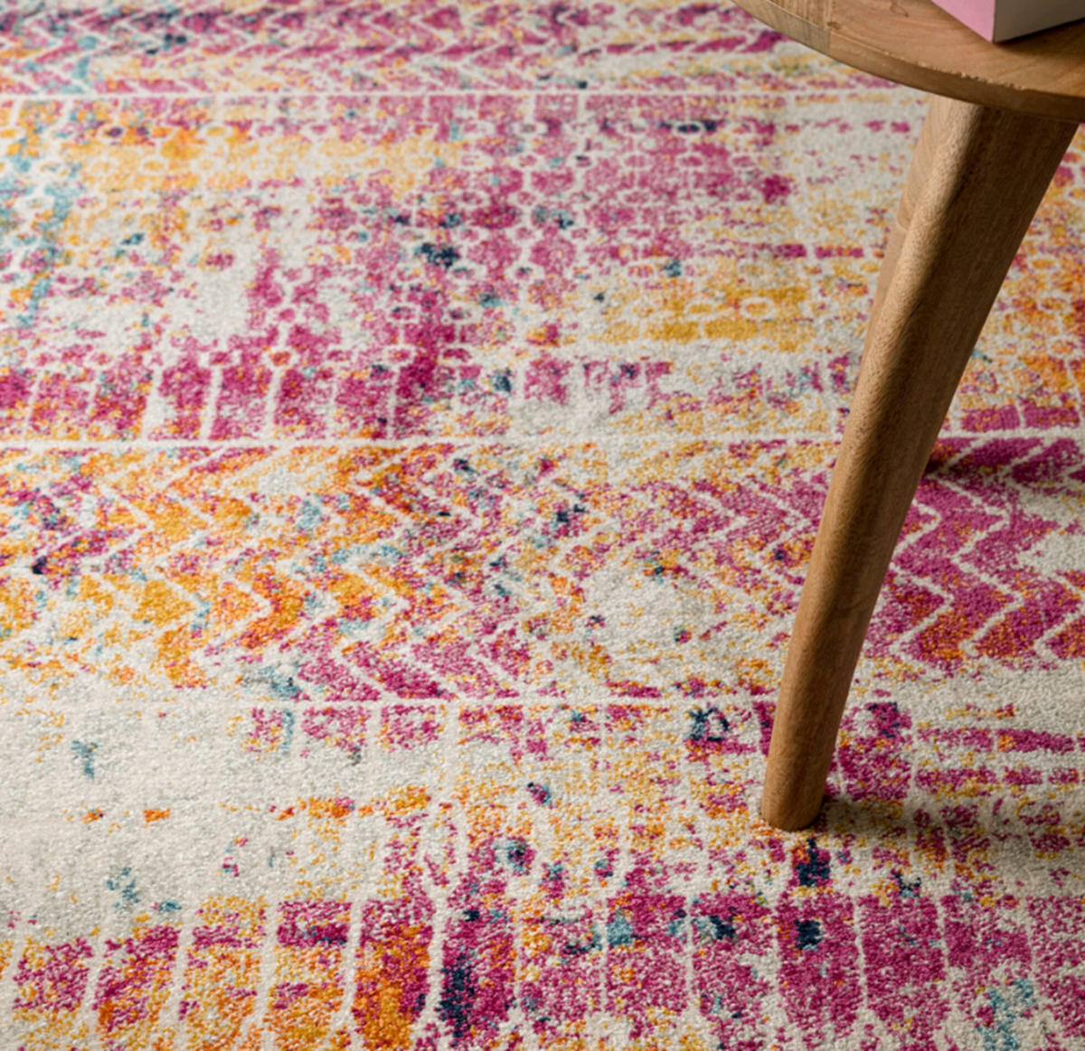 TEPPICH modern Flachgewebe BARLY Rosa 120 x 170 cm - Pink, Textil (120/170cm) - Novatrend