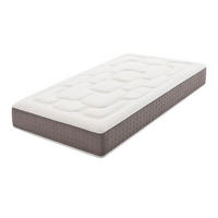 MATRATZE King Max Multizone - 90X190, 30cm - Weiß, Textil (90/190cm) - Moonia