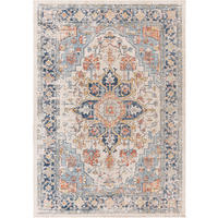 VINTAGE-TEPPICH 200/275 cm Dunkelblau - Dunkelblau, Kunststoff/Textil (200/275cm) - LIVABLISS
