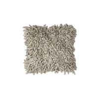 DEKOKISSEN Comallo Grau 45/45/10 cm - Grau, Textil (45/45cm) - Light & Living