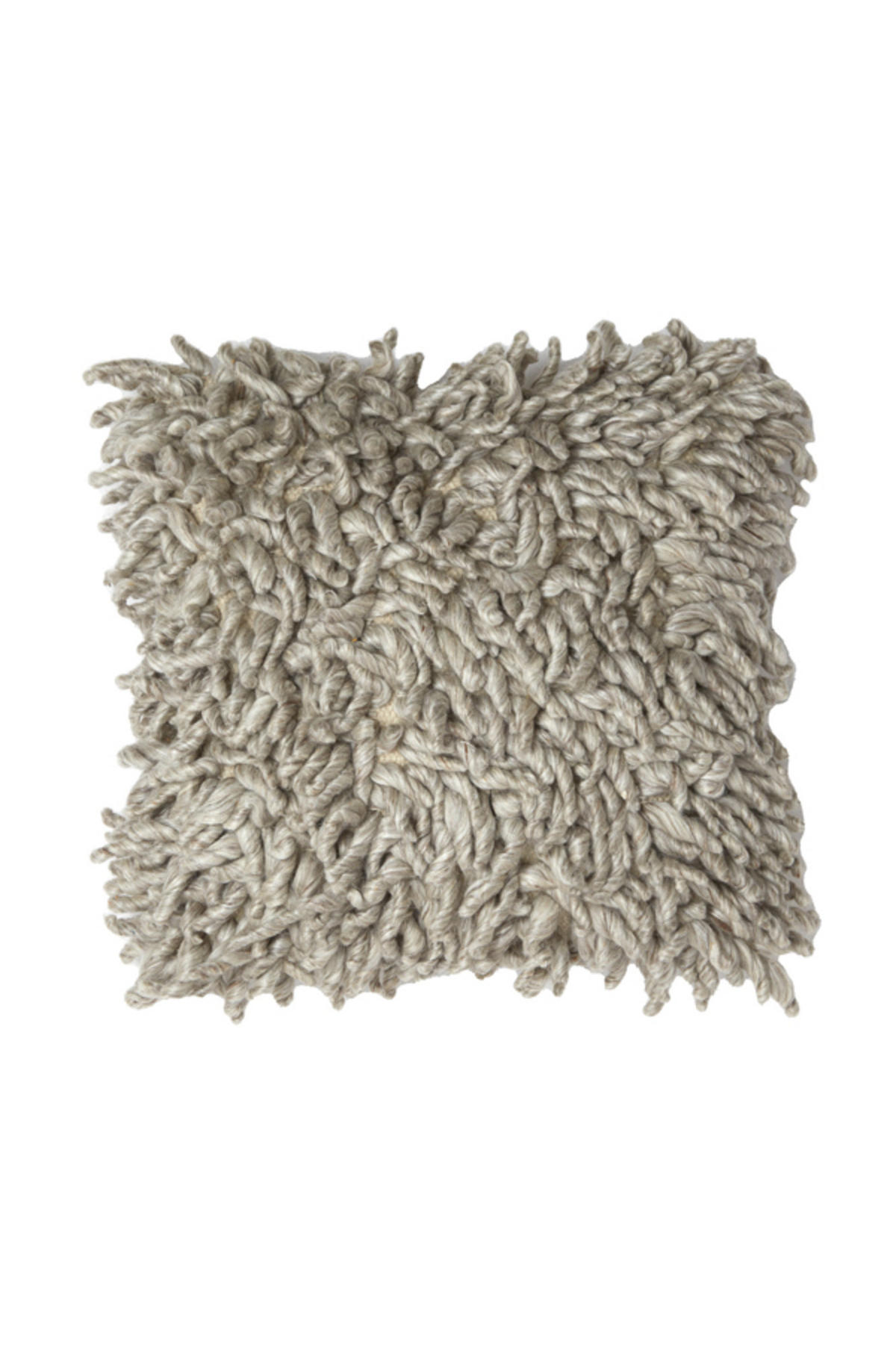 DEKOKISSEN Comallo Grau 45/45/10 cm - Grau, Textil (45/45cm) - Light & Living