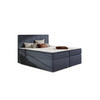 BOXBETT Bolero Bonellfederkern inkl - Blaugrau, Holz/Holzwerkstoff (160/200cm) - Best For Home