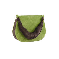 KEILKISSEN Cord Soft Grün - Grün, Textil (48/64.5cm) - Vercart
