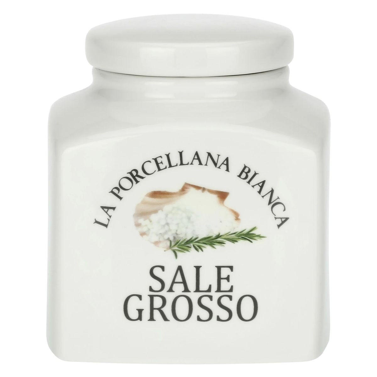 VORRATSDOSE Sale Grosso 1,1 l - Multicolor, Keramik (14.5/12.5/12cm) - La Porcellana Bianca