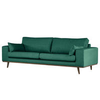 3-SITZER SOFA - Dunkelgrün, Textil (237/81/88cm) - home24