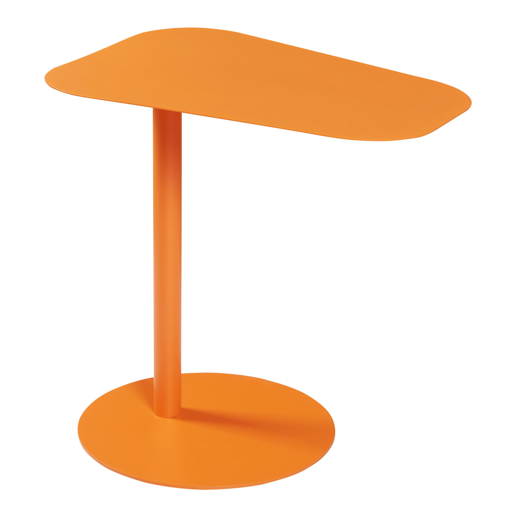 BEISTELLTISCH Nastätten - Orange, Metall (38/50/50cm) - [en.casa]