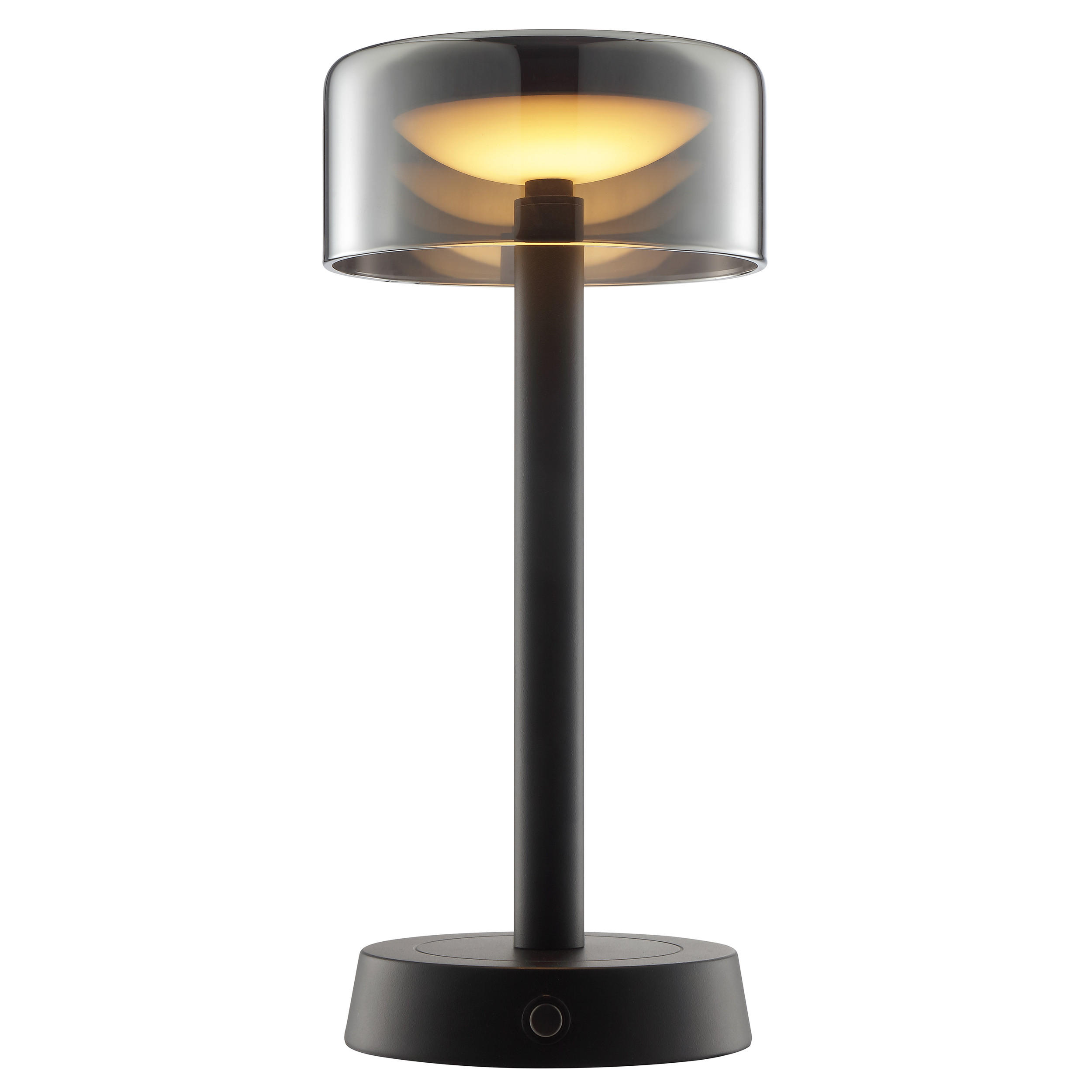 TISCHLEUCHTE Razor Schwarz 12/12/26 cm - Schwarz, Metall (12/12/26cm) - Brilliant