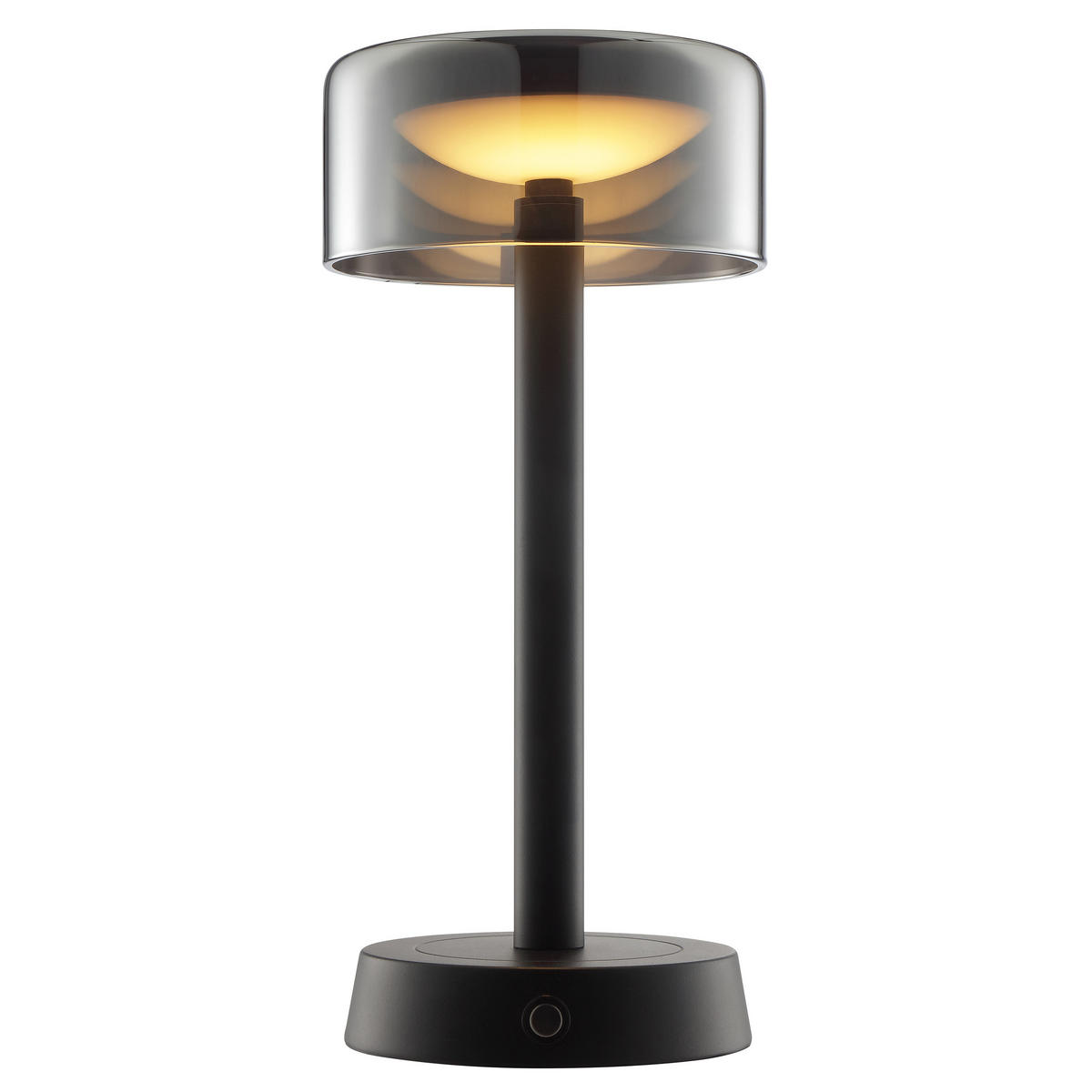 TISCHLEUCHTE Razor Schwarz 12/12/26 cm - Schwarz, Metall (12/12/26cm) - Brilliant