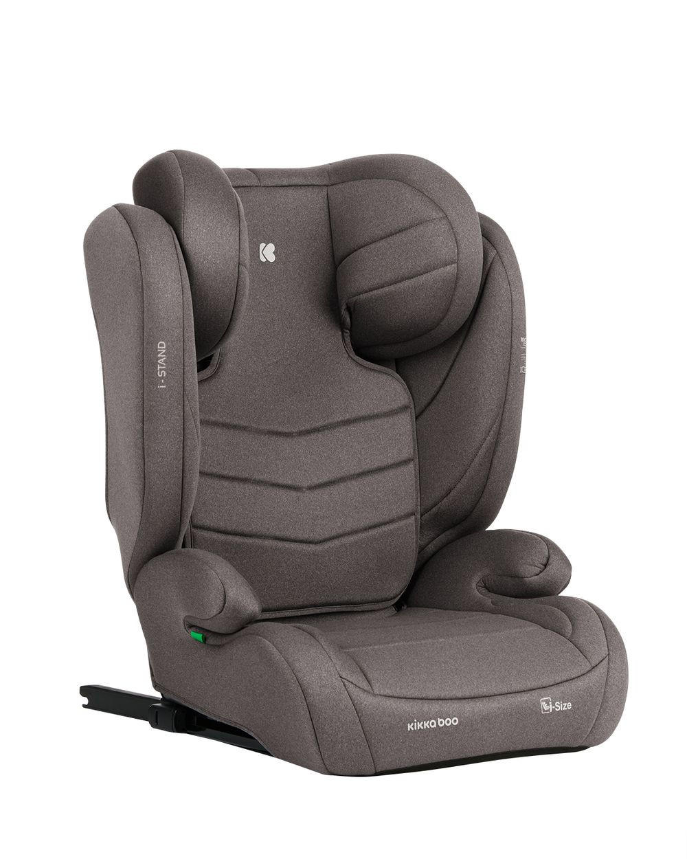 KINDERSITZ i-Stand i-Size Braun (100 - 150 cm) Gruppe 2/3 verstellbar Isofix - Braun, Kunststoff (44/59/45cm) - Kikka boo