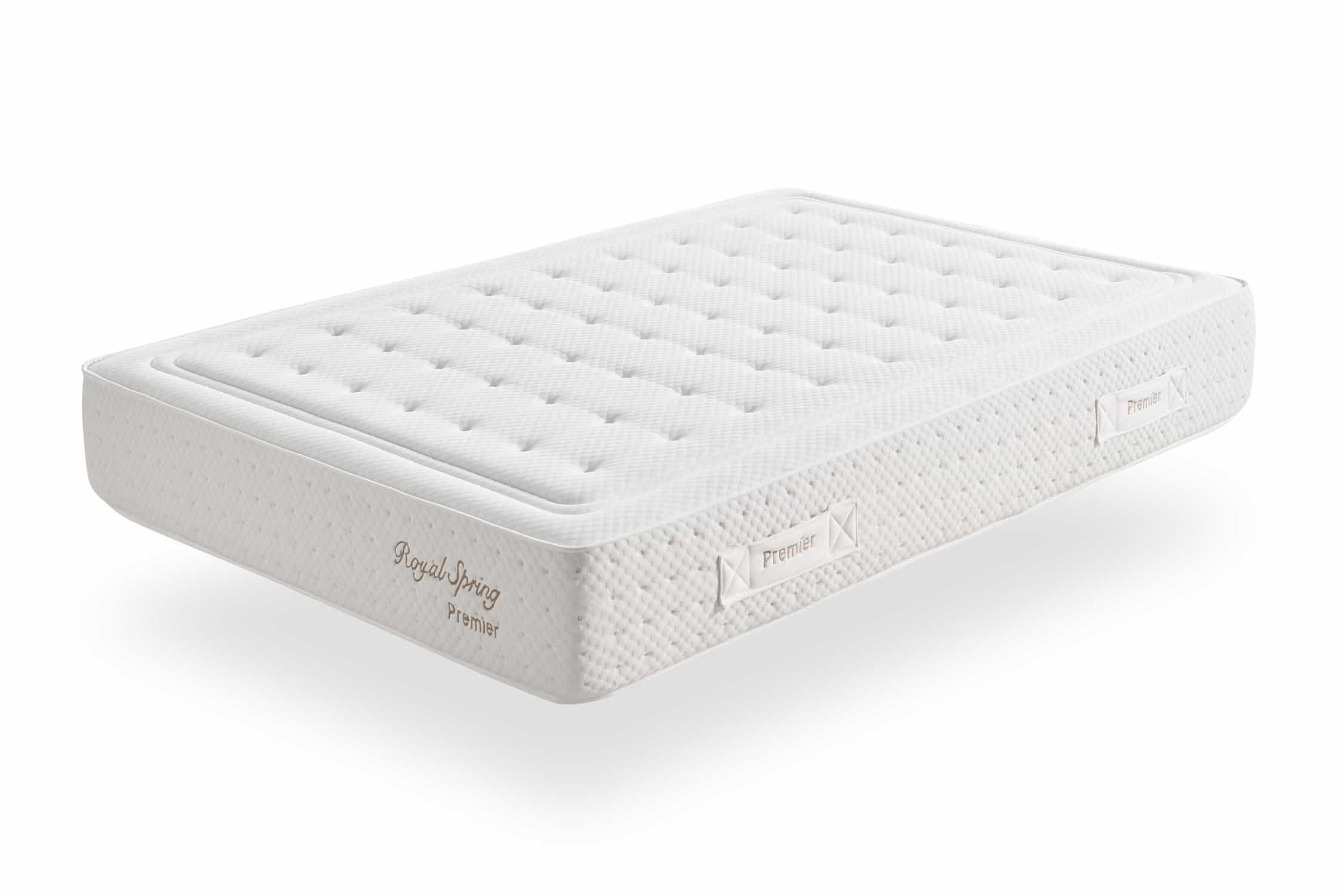 MATRATZE Royal Spring Premier - 160X200, 30cm - Weiß, Textil (160/200cm) - Moonia