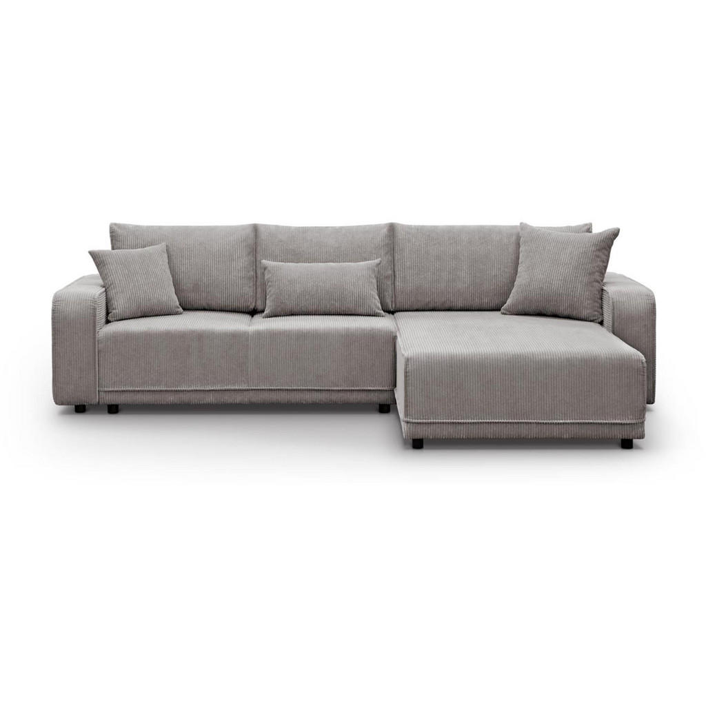 Thumbnail - Beautysofa Eckschlafsofa, Cappuccino, Textil, L-Form,L-Form, 290x185 cm, Wohnzimmer, Sofas & Couches, Wohnlandschaften, ...