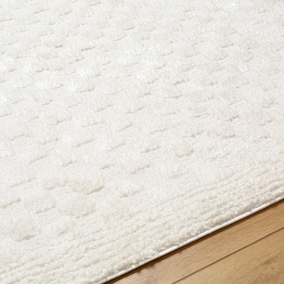 KURZFLORTEPPICH Ekta 200/275 cm Elfenbein - Weiß, Textil (200/275cm) - LIVABLISS