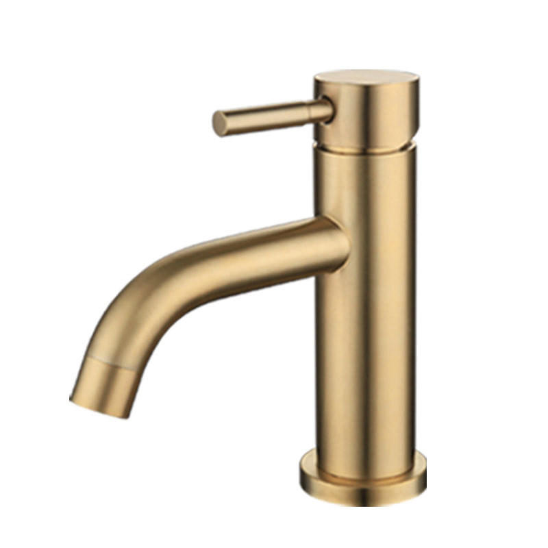 WASCHTISCHARMATUR, 17*15cm, gold. - Goldfarben, Metall (29/5.5/21cm) - Vallsero