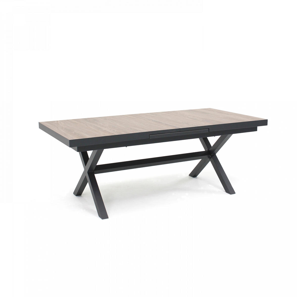 GARTENSET 11-tlg., Braun/Grau - Braun, Metall - Oviala