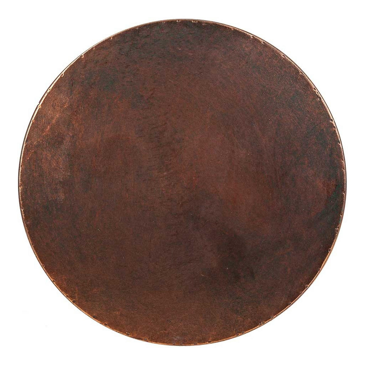 HOCKER aus Metall, golden, 36x34cm - Goldfarben, Metall (35.5/34/35.5cm) - Wanderlust