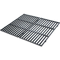 GRILLROST 44.5/26 cm Gusseisen Schwarz - Schwarz, Metall (44.5/26cm) - CLP