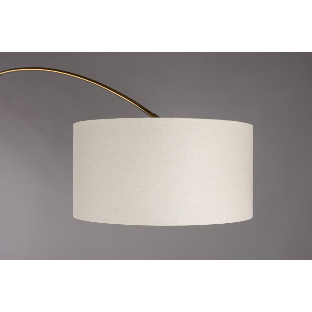 STEHLAMPE Archie - Goldfarben, Metall (182/50/212cm) - Dutchbone