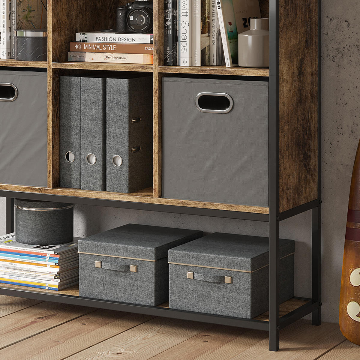 FYRK Rustikální dub - divoký dub, kompozitní dřevo (100/140/30cm) - Vicco