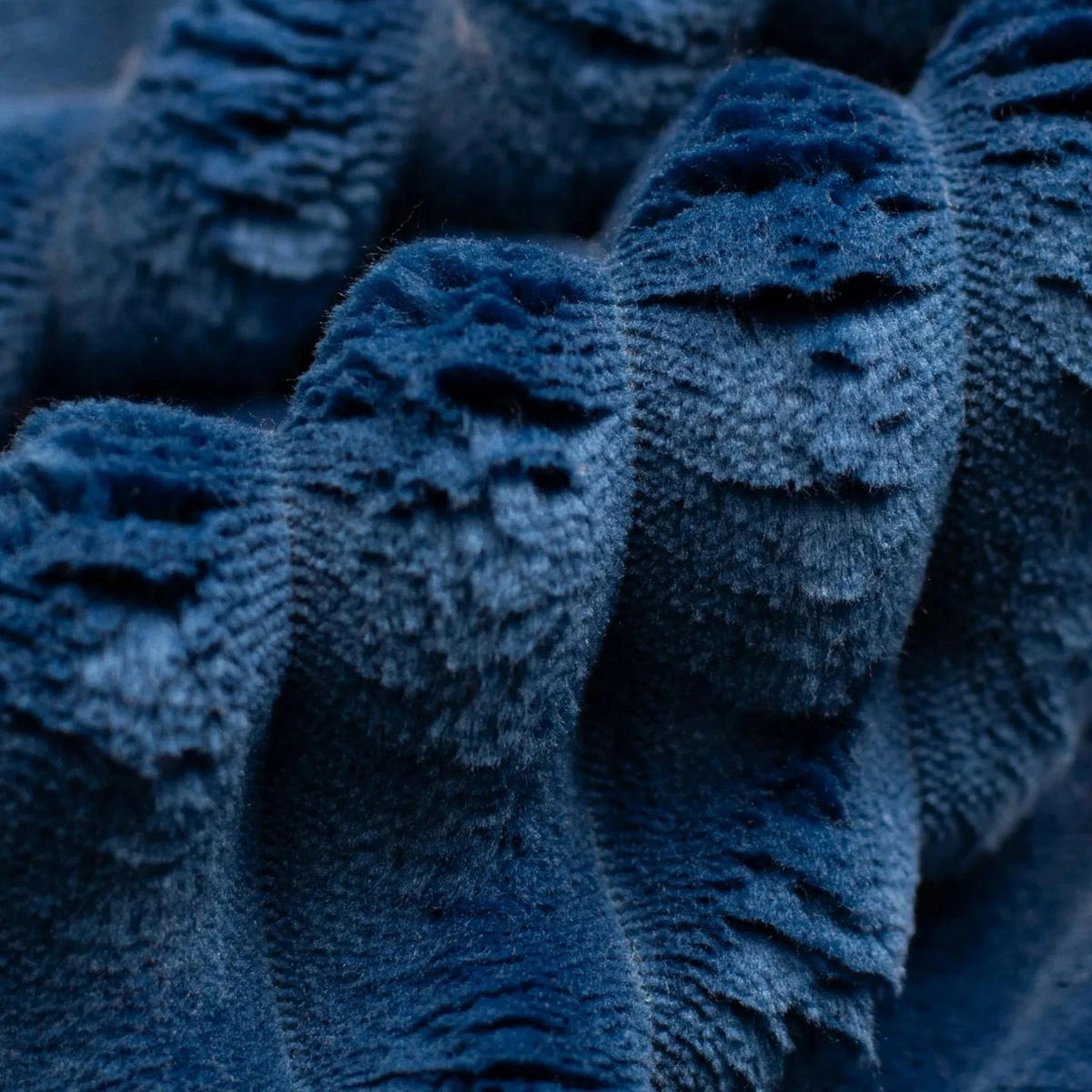 KINDERSESSEL modular 3-in-1 ausklappbar aus Plüschcord in Mitternachtsblau - Blau, Textil (100/80/80cm) - MeowBaby