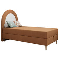 BOXBETT NEST 90/180 Orange Struktur - H3 - Orange, Holz/Textil (90/180cm) - MKS