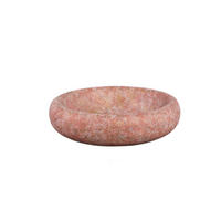 SCHALE Aly Rot 38/38/10cm - Rot, Stein (10cm) - PTMD Collection