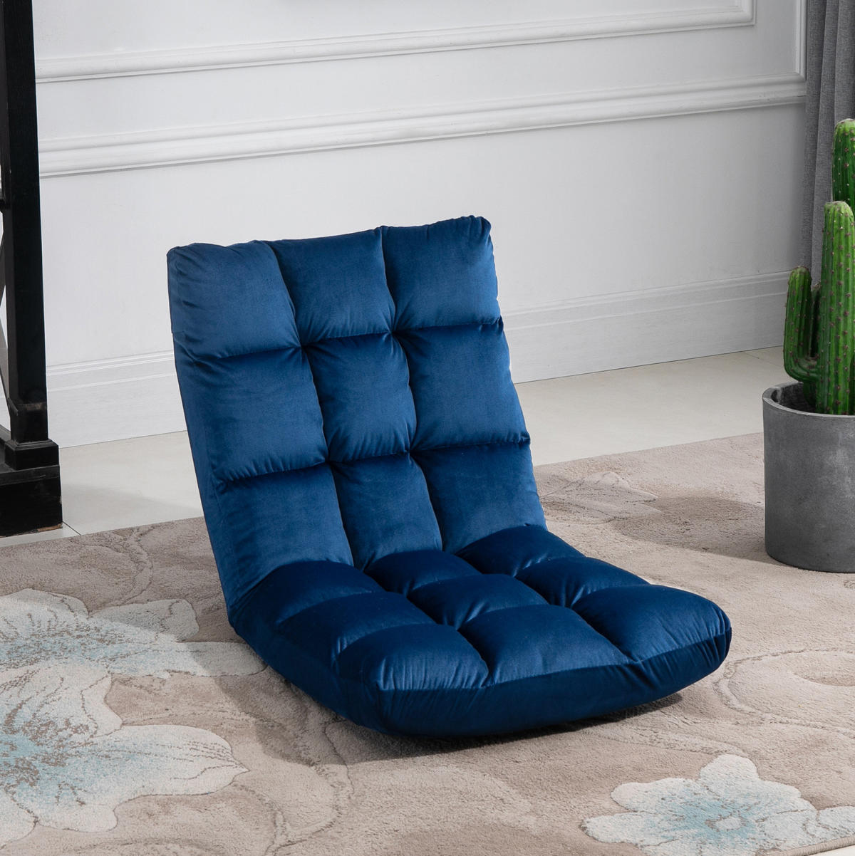 BODENSTUHL 3-in-1 verstellbar 55 x 71 x 53,5 cm Polyester Blue - Blau, Kunststoff (71/53.5/55cm) - Beauniv