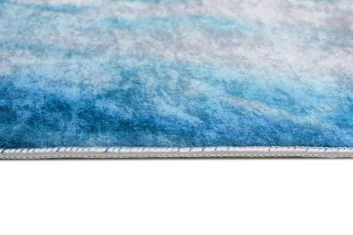 TEPPICH TOSCANA Blau 160/230 cm - Blau, Textil (160/230cm) - Tapiso