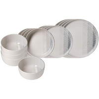 EINSTEIGER-SET Trio Grau 16er Set - Grau, Keramik (2/2/2cm) - Ritzenhoff Breker