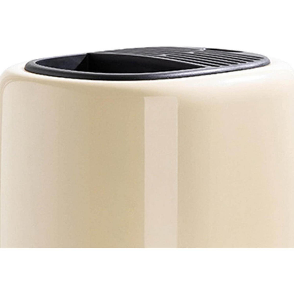 MESSERBLOCK Beige 2-in-1 Utensilien Organizer - Beige, Kunststoff (15/25/15cm)