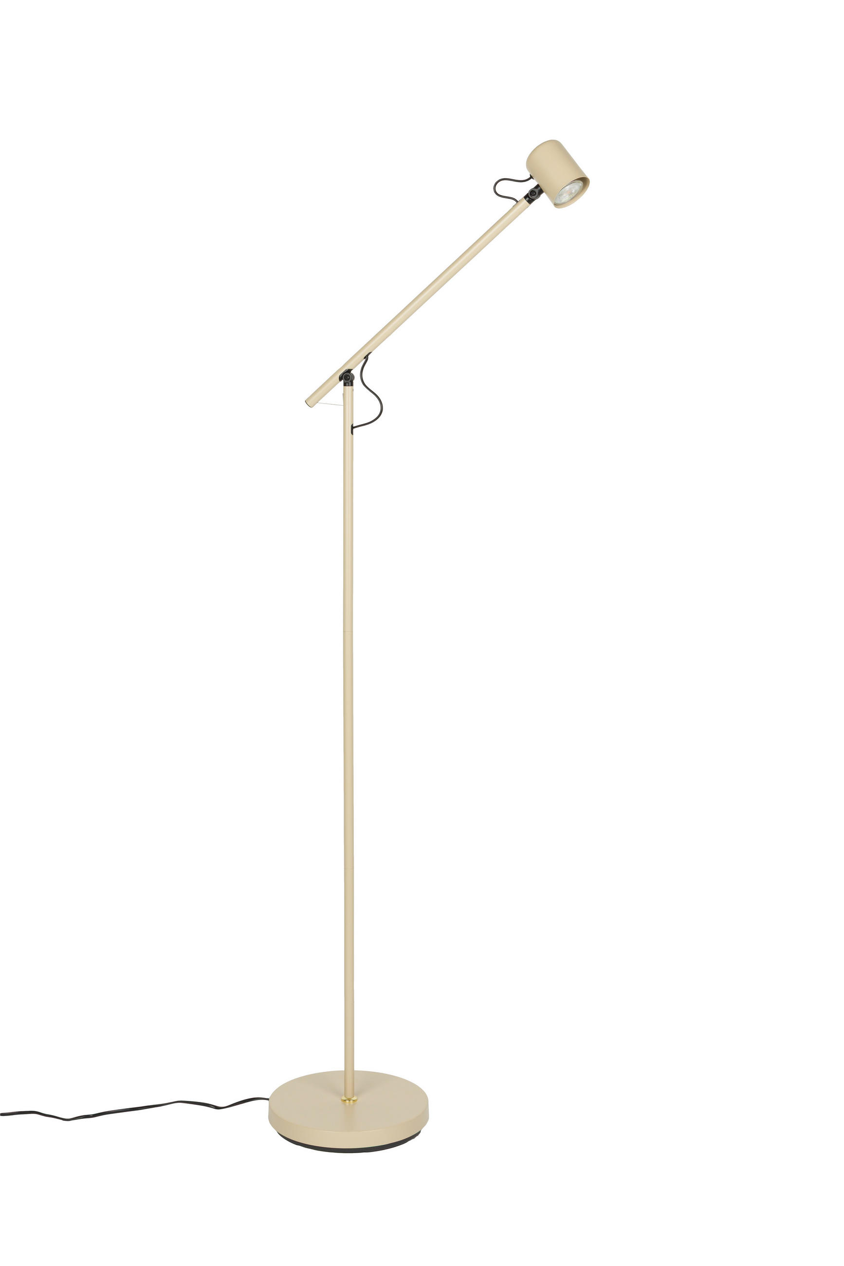 STEHLAMPE Aero - Beige - 57.5/25/120 cm - Beige, Metall (57.5/25/120cm)