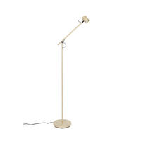 STEHLAMPE Aero - Beige - 57.5/25/120 cm - Beige, Metall (57.5/25/120cm)