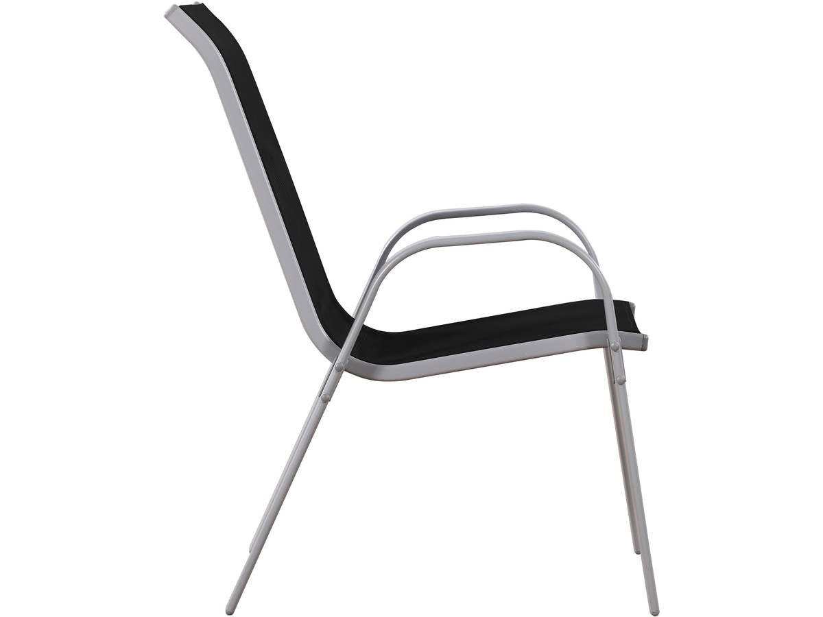 GARTENSESSEL cordoba Schwarz - Schwarz, Metall (75/92/53cm) - Habitat Garten