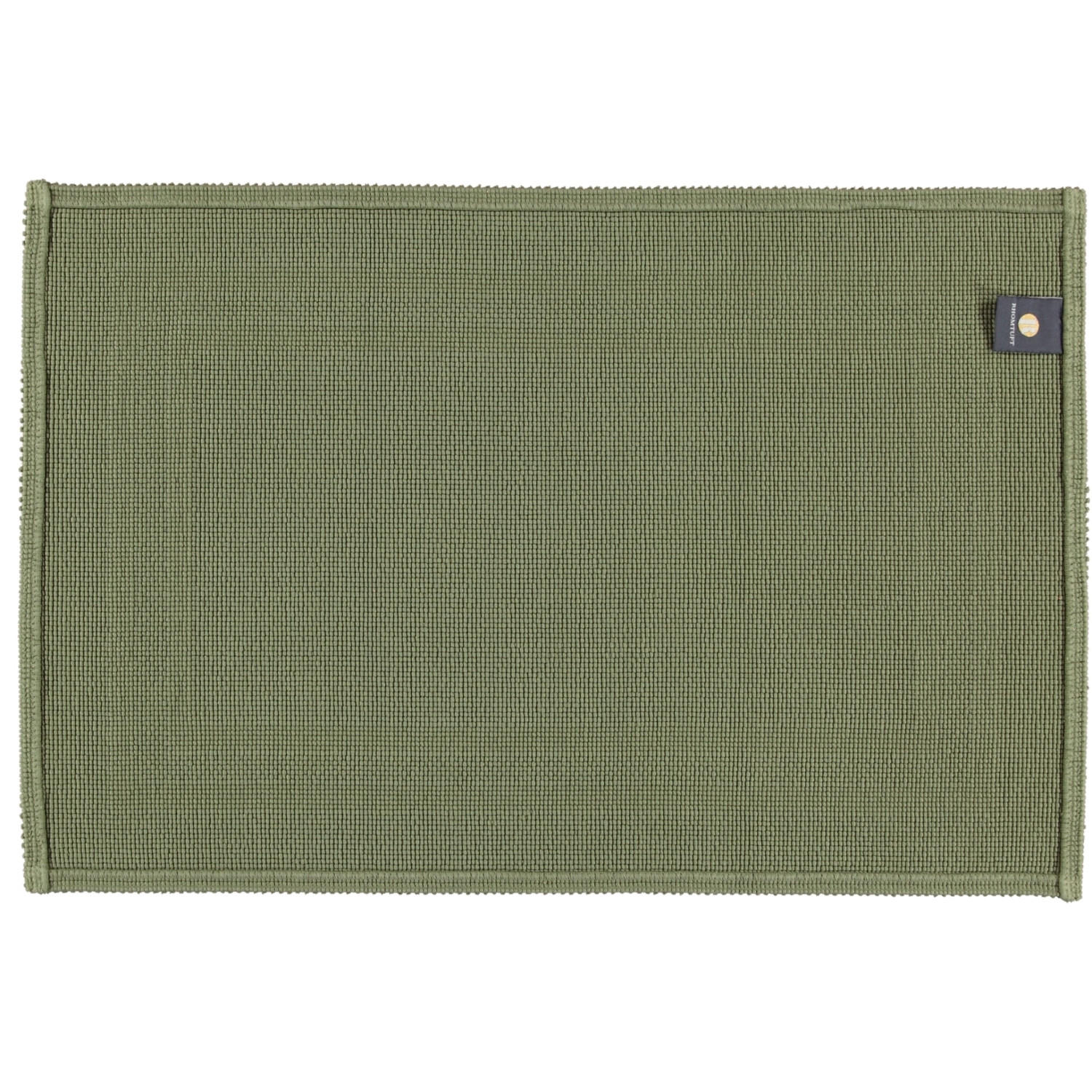 BADEMATTEN GALA OLIVE - 404 - Olivgrün, Textil (60/90cm) - Rhomtuft