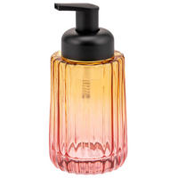 SEIFENSPENDER, orange - Multicolor, Glas (7.5/17/7.5cm) - bremermann