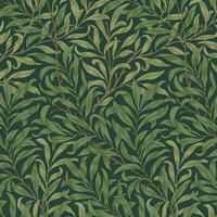 VLIESTAPETE Willow Bough Deep Green - Grün, Papier/Kunststoff (52/1000cm) - Graham & Brown