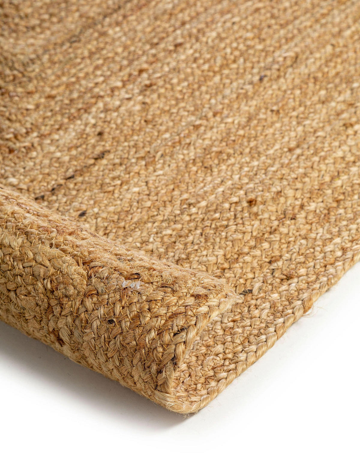 JUTETEPPICH Jutta Hellbraun 160x230 cm - Hellbraun, Textil (160/230cm) - benuta Pure