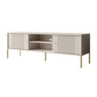 TV-SCHRANK VIVALDI mit geriffelten Fronten - Kaschmir, Holzwerkstoff (155/51/39cm) - Lookway