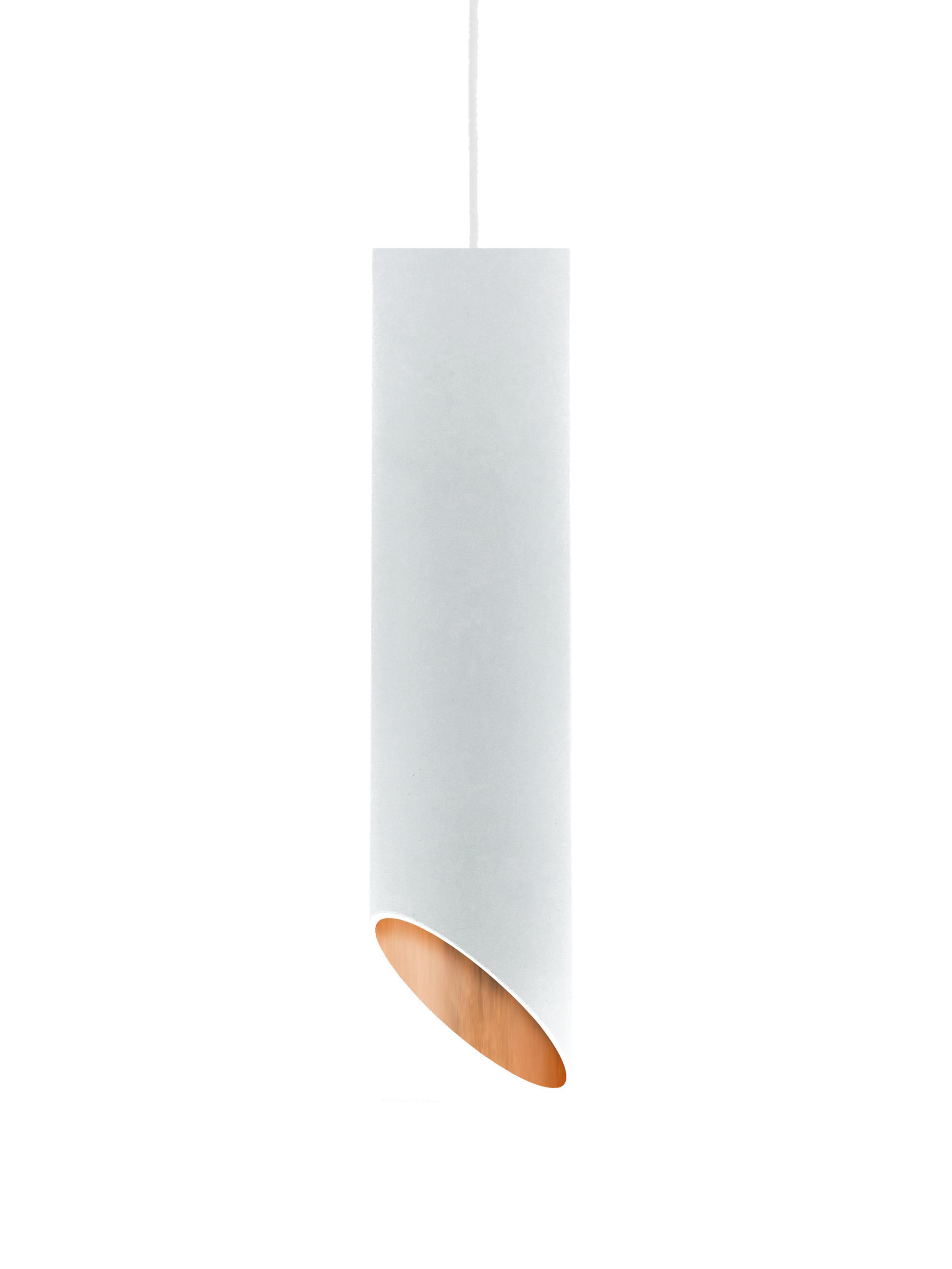 HÄNGELEUCHTE - Kupferfarben, Metall (6/6/35cm) - Lumicom