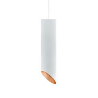 HÄNGELEUCHTE - Kupferfarben, Metall (6/6/35cm) - Lumicom