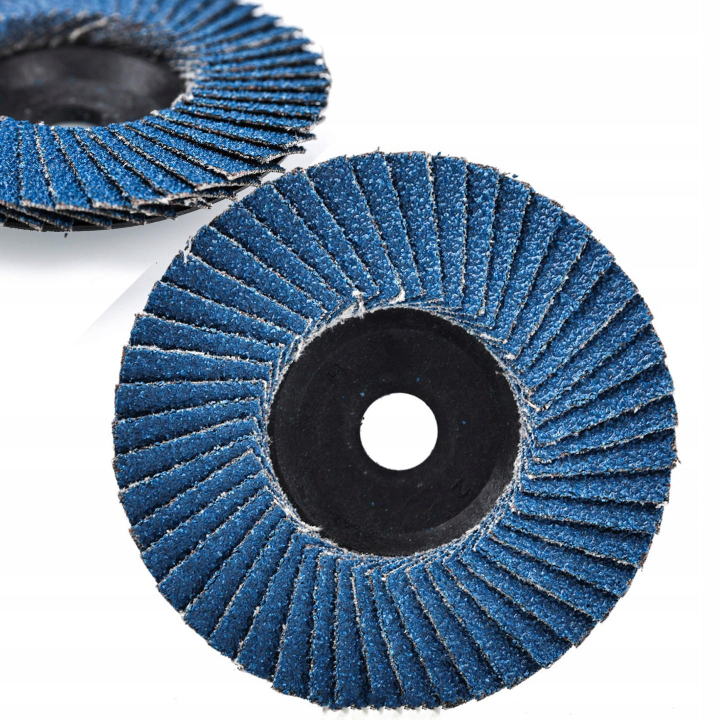 LAMELLENSCHLEIFSCHEIBE Universal - 75 mm, Loch 10 mm, Körnung 120, für Metall und Holz - Multicolor, Kunststoff/Metall (10/10/10cm)