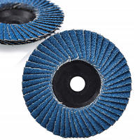 LAMELLENSCHLEIFSCHEIBE Universal - 75 mm, Loch 10 mm, Körnung 120, für Metall und Holz - Multicolor, Kunststoff/Metall (10/10/10cm)