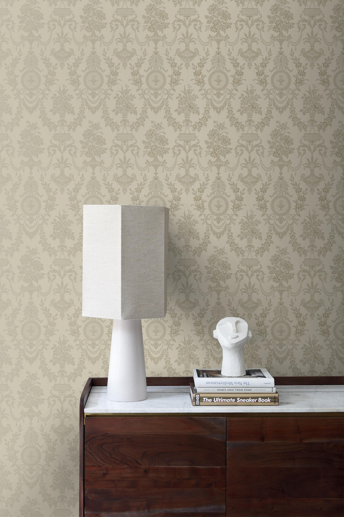 TAPETE Ornamente 53 cm x 10.05 m - Braun, Papier (53/1000cm) - Origin Wallcoverings