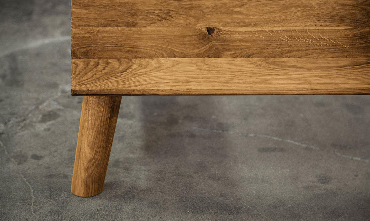 GREG BETTRAHMEN Wildeiche - Wildeiche, Holz (180/190cm) - byoak
