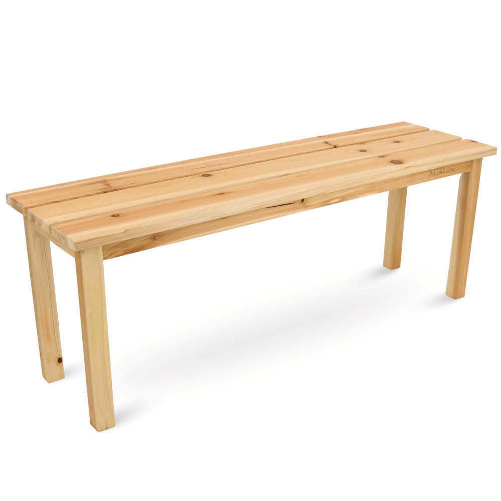 Deluke Gartenbank Braun 118x43.5x33 cm