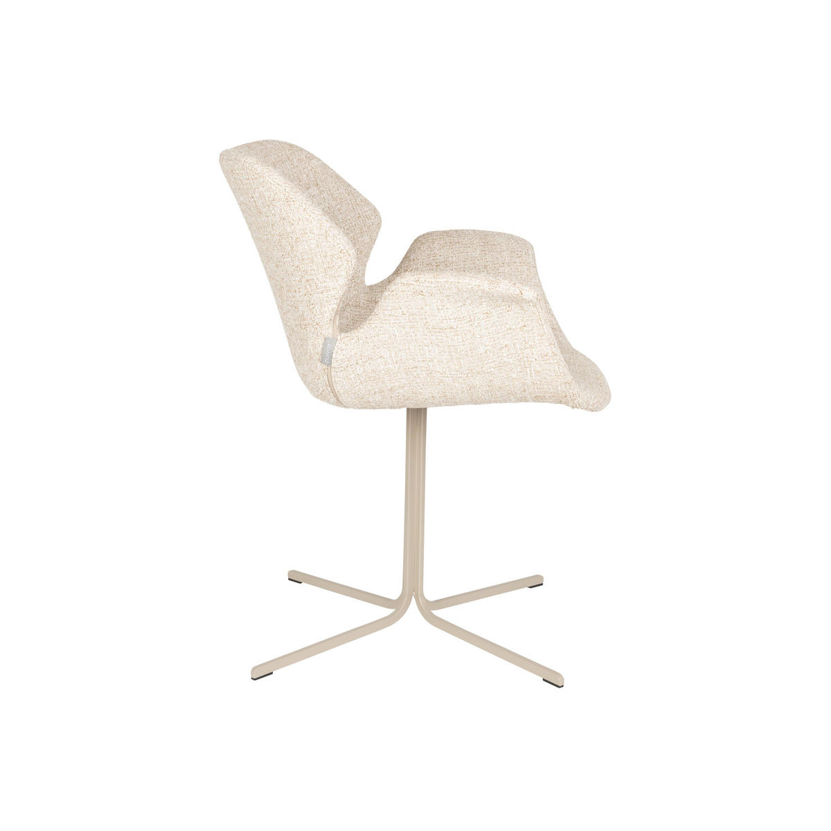 ESSZIMMERSTUHL Nikki Beige - 2 er Set - Beige, Kunststoff (66/80/62cm) - Zuiver