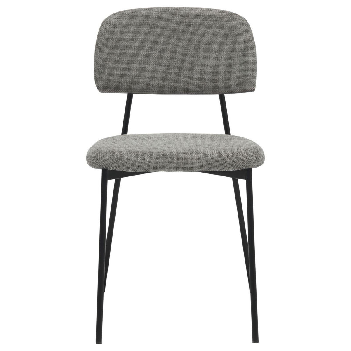 ESSGRUPPE TOLEDO 5er Set schwarz - Schwarz, Holzwerkstoff/Metall - IDIMEX