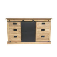 SIDEBOARD Fresno Braun 45/160/90 cm - Braun, Holz (160/90/45cm) - Starfurn