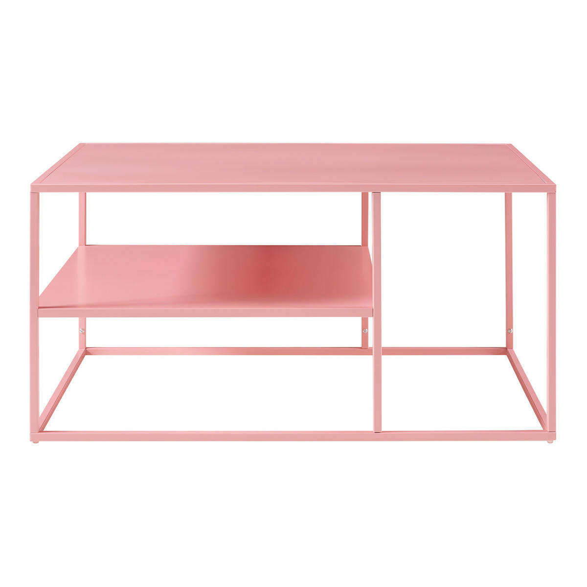 COUCHTISCH Solund 45/90/60 cm - Pink, Metall (60/90/45cm) - [en.casa]