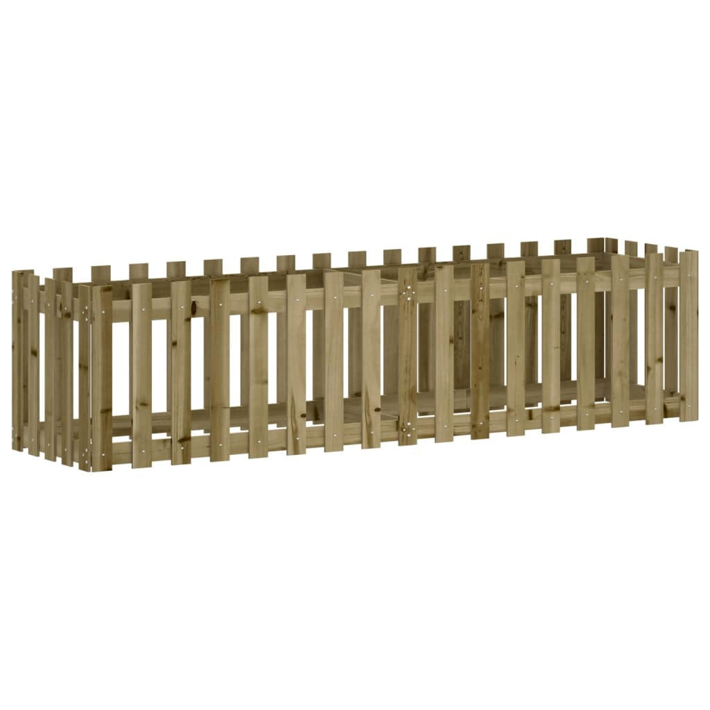 furnicato Hochbeet Braun 200x50x50 cm