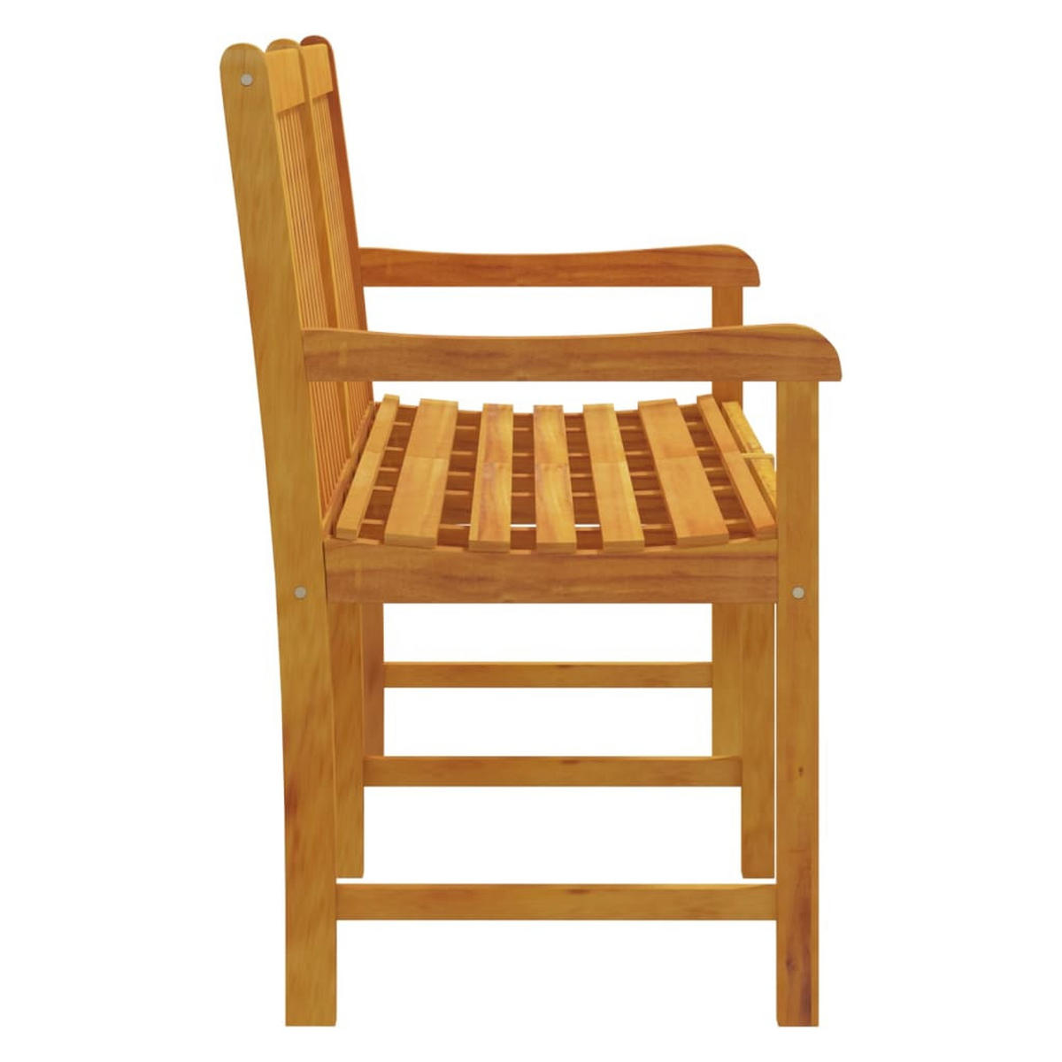 GARTENBANK 150 cm Massivholz Akazie - Braun, Holz (150/90/55.5cm) - furnicato